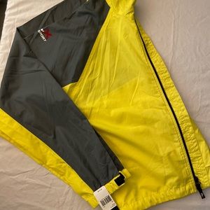 Yellow and black jacket